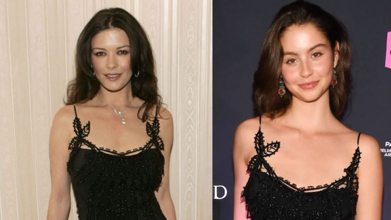 Catherine Zeta-Jones: 20 χρόνια μετά, η κόρη της φόρεσε το διάσημο φόρεμά της & μοιάζουν εκπληκτικά Catherine Zeta-Jones: 20 χρόνια μετά, η κόρη της φόρεσε το διάσημο φόρεμά της & μοιάζουν εκπληκτικά