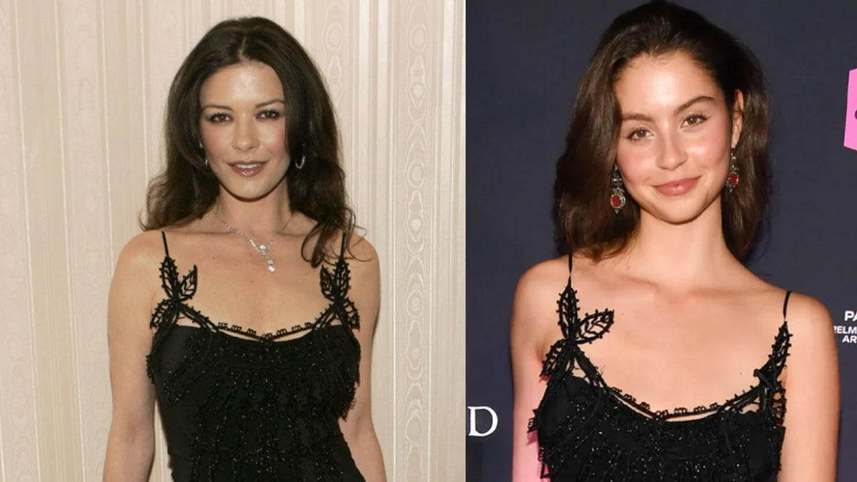 Catherine Zeta-Jones: 20 χρόνια μετά, η κόρη της φόρεσε το διάσημο φόρεμά της & μοιάζουν εκπληκτικά