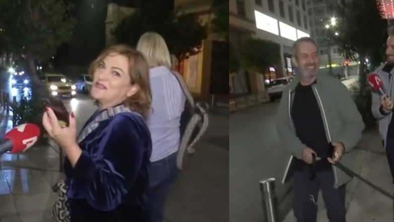 Βίκυ Σταυροπούλου – Χρήστος Χατζηπαναγιώτης: Η πρώτη αντίδραση μετά τα δημοσιεύματα περί γάμου της Δανάης Μπάρκα