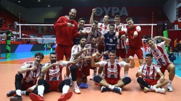 Βόλεϊ: Άνετη πρόκριση για τον Ολυμπιακό, 3-0 τη Νάπρεντακ Όντζακ Βόλεϊ: Άνετη πρόκριση για τον Ολυμπιακό, 3-0 τη Νάπρεντακ Όντζακ