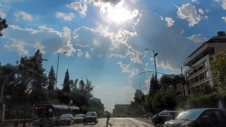 Αίθριος ο καιρός με αραιές νεφώσεις