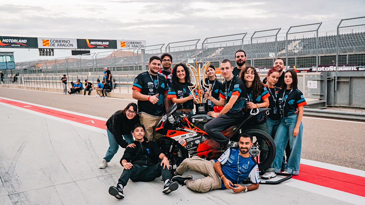 1η η Panther Racing του ΑΠΘ στο MotoStudent 2025!!!