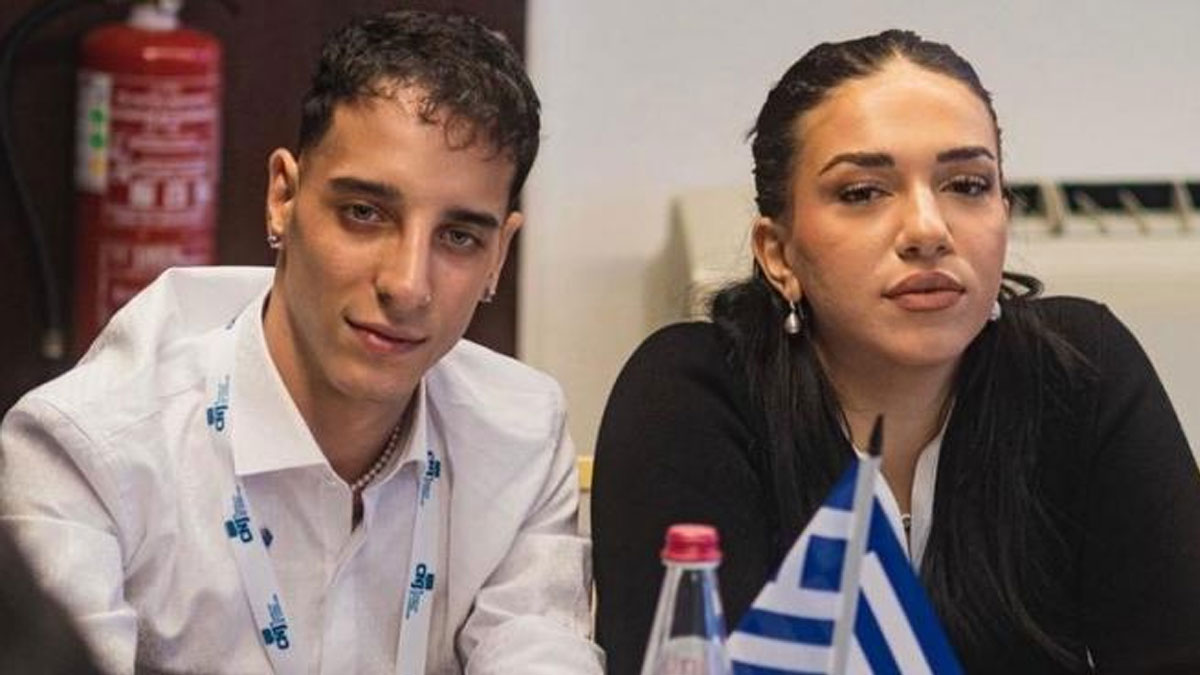 Βαγγέλης Νάκης: Με την Πάμαιρη Αφεντάκη, οι πρώτοι influencers που έλαμψαν στη συνάντηση Νέων της ΕΈ