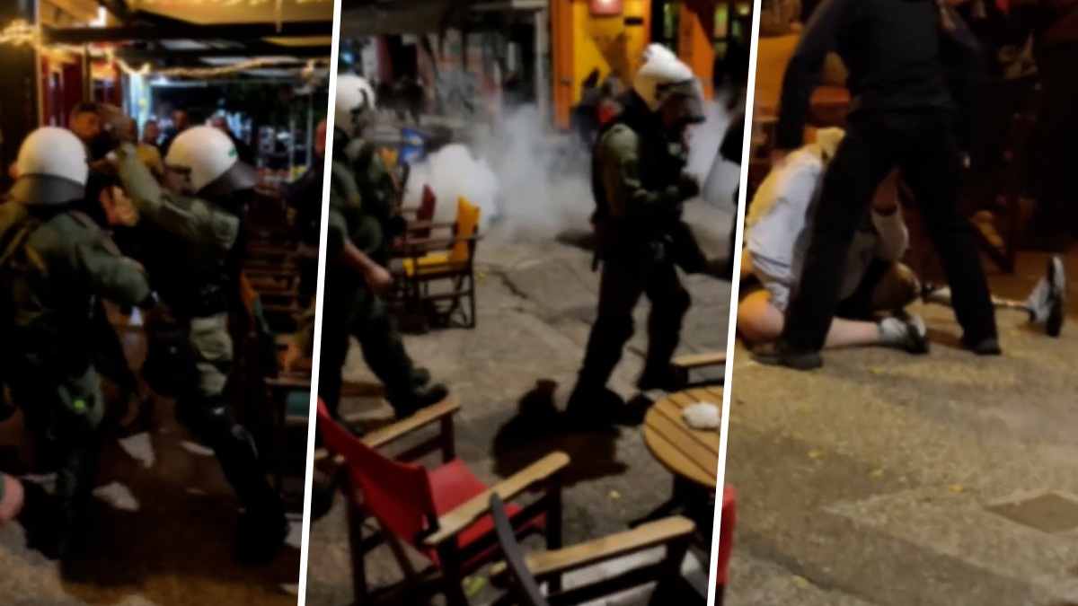 Σοβαρή ένταση στα Εξάρχεια μετά από πορεία αναρχικών – Βίντεο με αστυνομικούς να χτυπούν ΑΜΕΑ