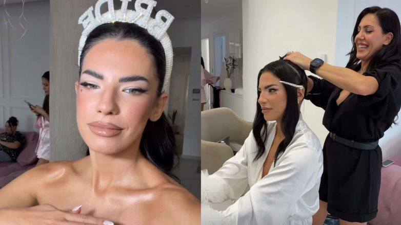 Στέλλα Πάσσαρη: Μας δείχνει το bridal makeup λίγο πριν ανέβει τα σκαλιά της εκκλησίας Στέλλα Πάσσαρη: Μας δείχνει το bridal makeup λίγο πριν ανέβει τα σκαλιά της εκκλησίας