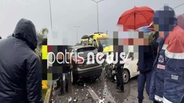 Σοβαρό τροχαίο στον Πύργο με επτά τραυματίες