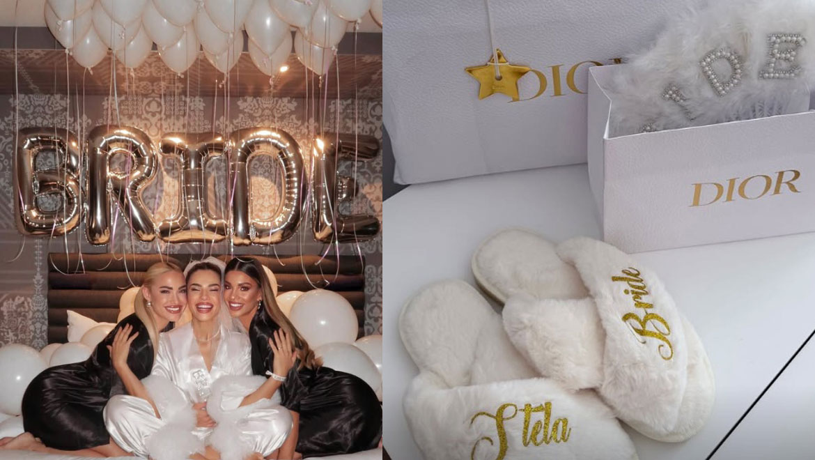 Στέλλα Πάσσαρη: Μέσα στην «bridal suite» της νύφης – Τα δώρα στην Ιωάννα Τούνη και στις φίλες της