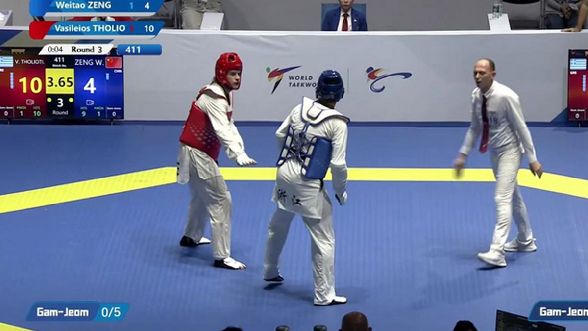 Ταεκβοντό: Καλές εμφανίσεις των Ελλήνων αθλητών στην Κίνα