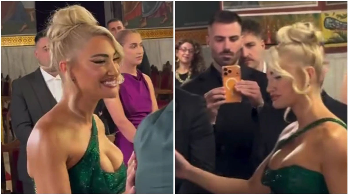 Ιωάννα Τούνη – Δημήτρης Σπυριδωνίδης: H νέα κοινή εμφάνιση στον γάμο της Στέλλας Πάσσαρη