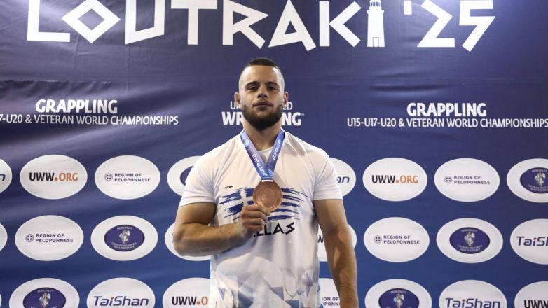 «Χάλκινος» ο Σέρμιας στο Παγκόσμιο πρωτάθλημα Grappling του Λουτρακίου