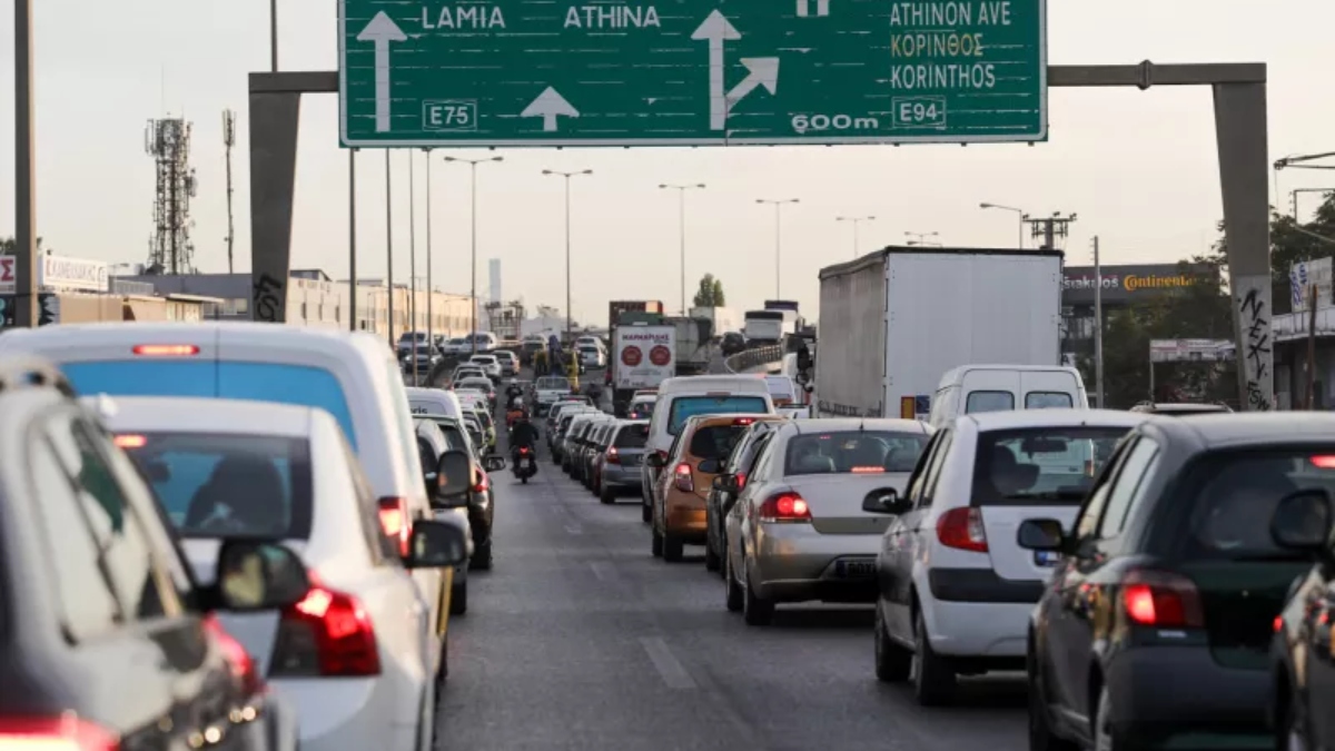 Τροχαίο στην Αττική Οδό προκαλεί κυκλοφοριακή συμφόρηση