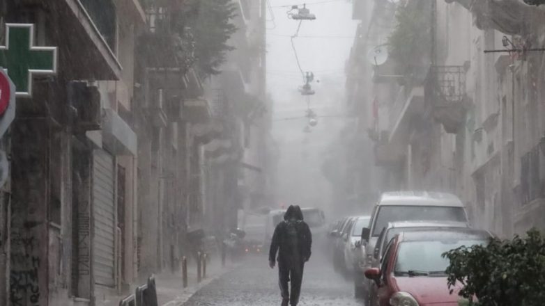 Έρχονται ισχυρές βροχές και καταιγίδες