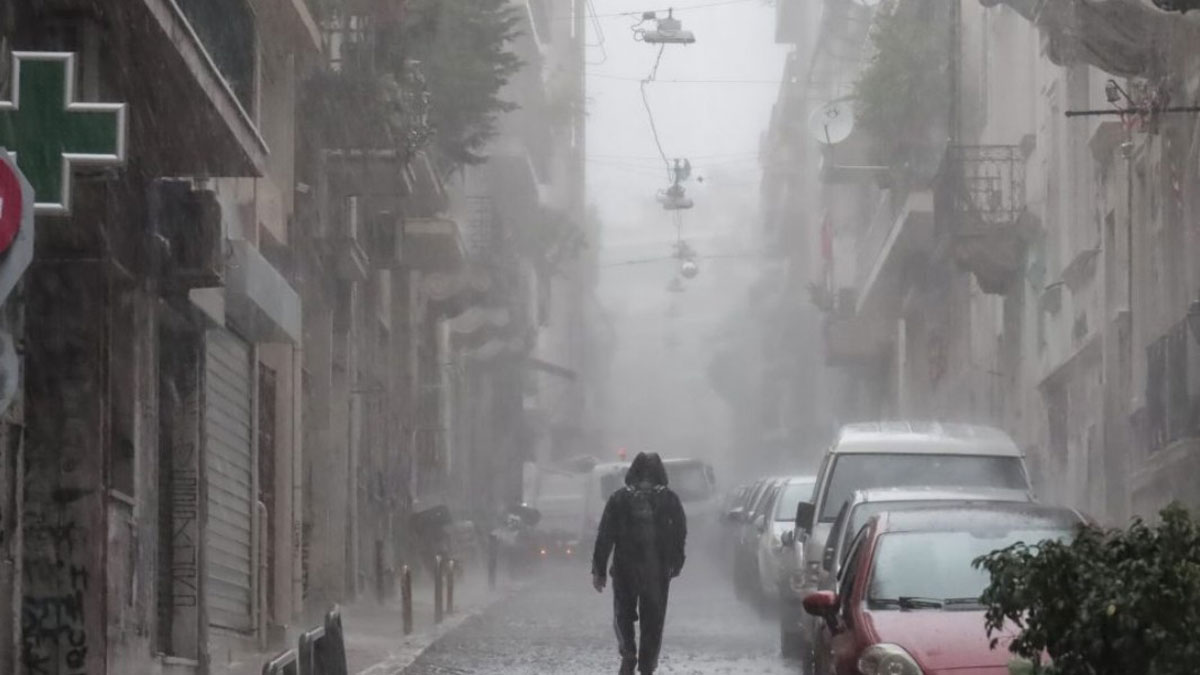 Έρχονται ισχυρές βροχές και καταιγίδες