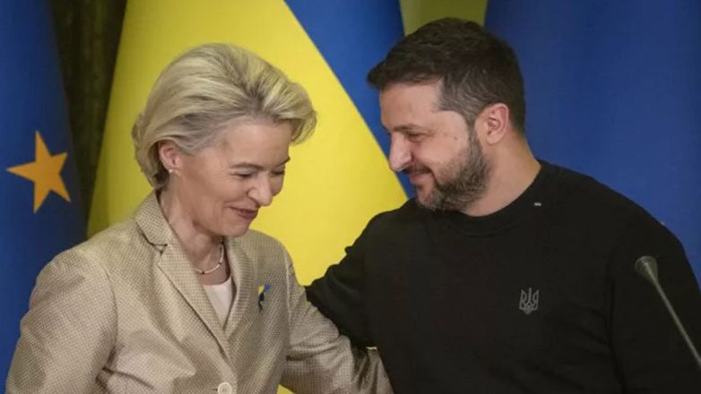 Τηλεφωνική επικοινωνία Φον ντερ Λάιεν – Ζελένσκι