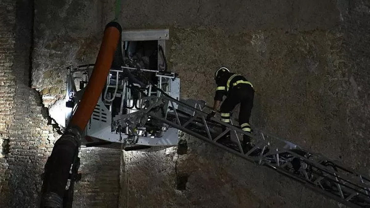 Ρώμη: Υπέκυψε στα τραύματά του ο εργάτης που απεγκλωβίστηκε από τα ερείπια του Πύργου των Κόμηδων