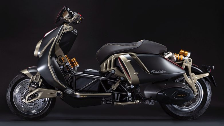 H Italjet με επαναστατική τεχνολογία και εκπληκτικό σχεδιασμό στο ROADSTER στην EICMA H Italjet με επαναστατική τεχνολογία και εκπληκτικό σχεδιασμό στο ROADSTER στην EICMA