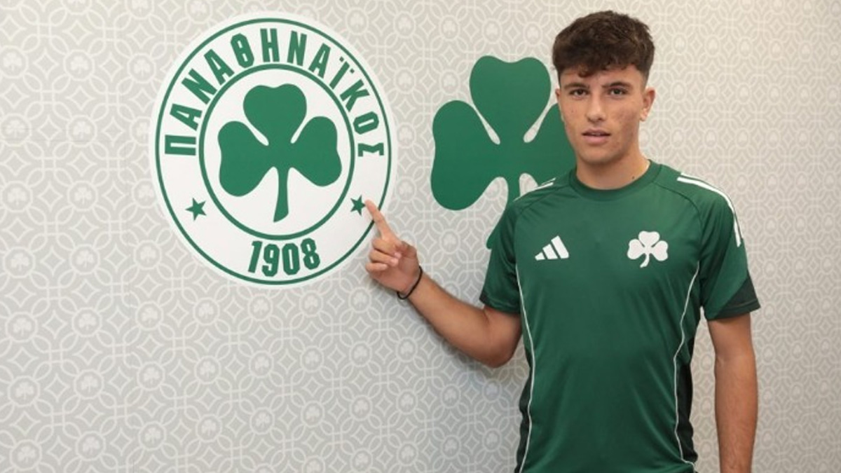 Παναθηναϊκός: Πρώτο επαγγελματικό συμβόλαιο για τον 18χρονο μεσοεπιθετικό Σωτήρη Τερζή