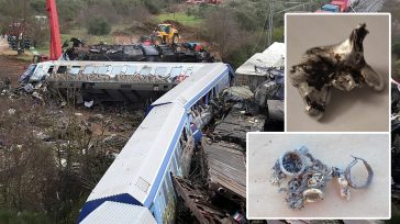 Τέμπη: Δείγματα μεταλλικών αντικειμένων του δυστυχήματος στο Πανεπιστήμιο Manchester και Cambridge