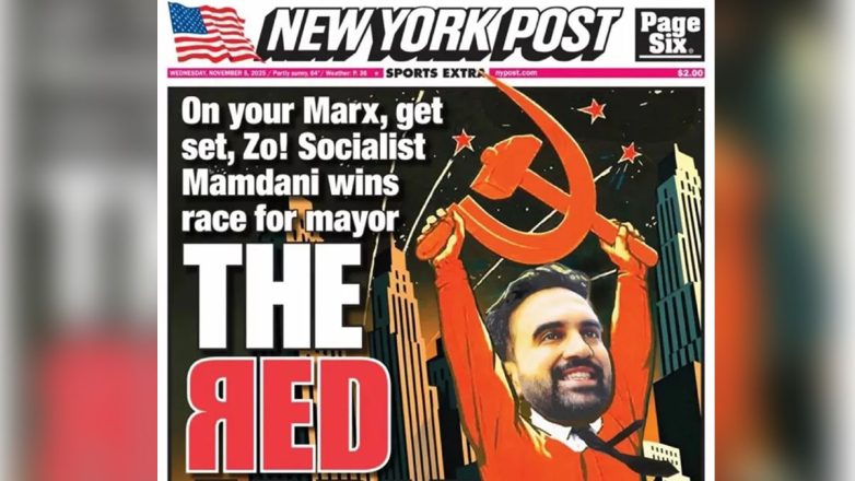 Το σφυροδρέπανο και ο Μαρξ στο…«τιμόνι» της Νέας Υόρκης