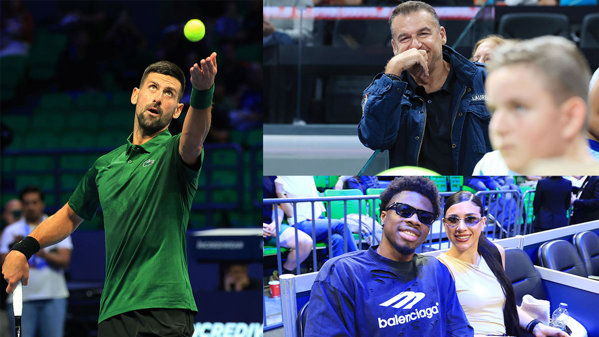 Novak Djokovic: Όλοι οι επώνυμοι που έδωσαν το παρών στον αγώνα του Nole στο ΟΑΚΑ – Στο πλευρό του η σύζυγός του