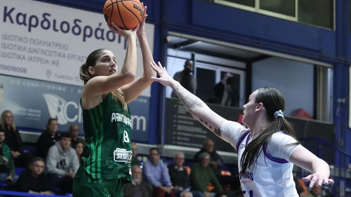Eurocup γυναικών: Νίκη για τον Παναθηναϊκό, 94-87 τη Νεπτούνας με σούπερ Χατζηλεοντή