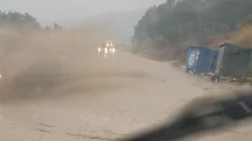 Ηράκλειο: Ισχυρή καταιγίδα μετέτρεψε τους δρόμους σε «ποτάμια»