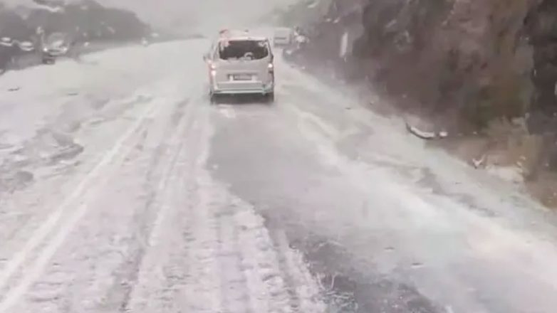 Ισχυρή χαλαζόπτωση στην Κρήτη Ισχυρή χαλαζόπτωση στην Κρήτη