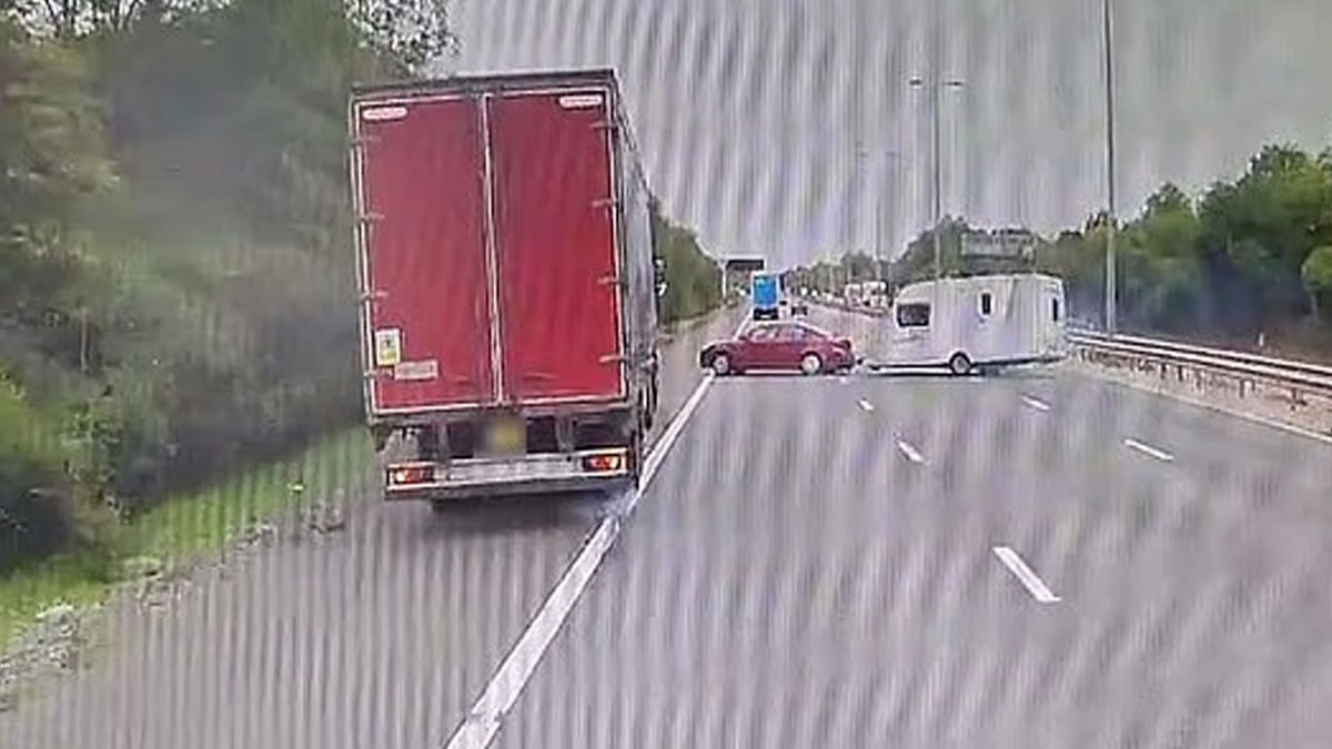 Τρομακτικό βίντεο: Δείτε πώς έχασε τον έλεγχο του ρυμουλκούμενου τροχόσπιτου