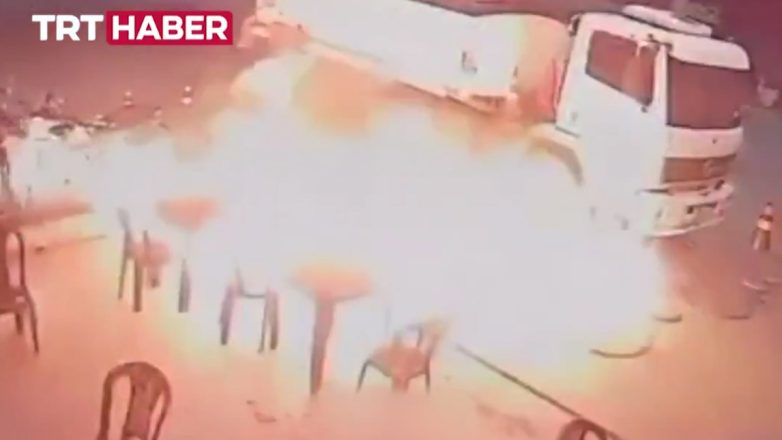 Νεαρός πέταξε σπίρτο σε βενζινάδικο και αυτό τυλίχτηκε στις φλόγες