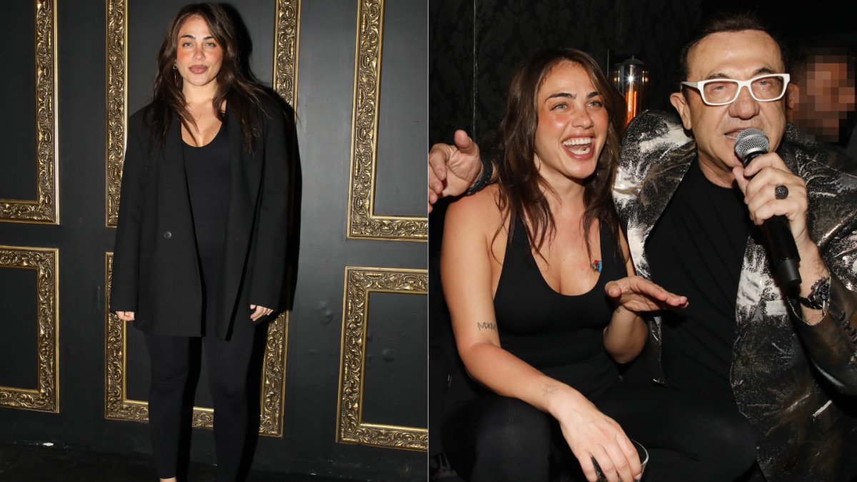 Κόνι Μεταξά: Αγκαλιά με τον Λευτέρη Πανταζή στην πρεμιέρα του μετά τις φήμες για ρήξη στη σχέση τους