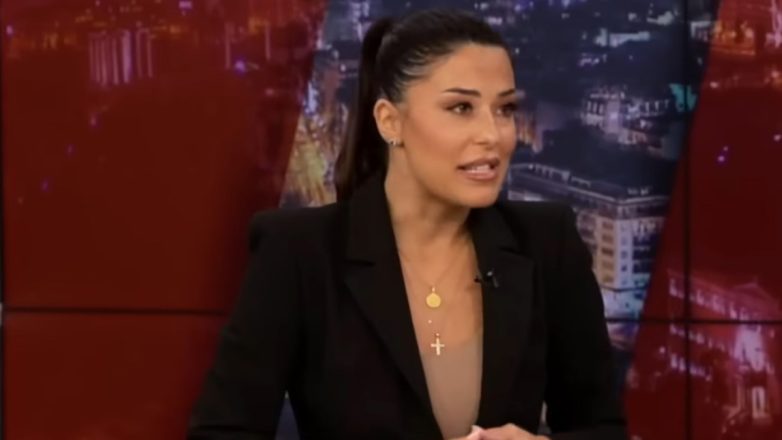 «Πάγωσε» on air η Λατινοπούλου – Κάποιος φώναξε «αυνανιστής» ενώ μιλούσε σε εκπομπή