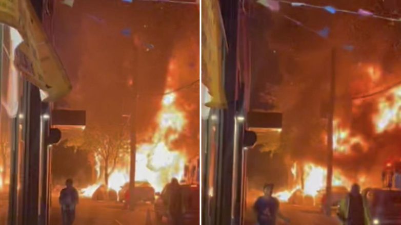 Νέα Υόρκη: Έκρηξη αυτοκινήτου δημιούργησε πύρινη «μπάλα» – Βίντεο