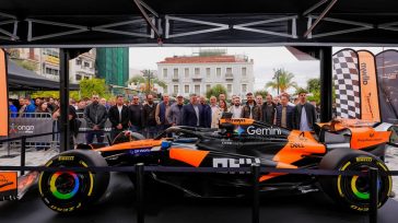 Το showcar της McLaren F1 Team στο Ζάππειο Μέγαρο