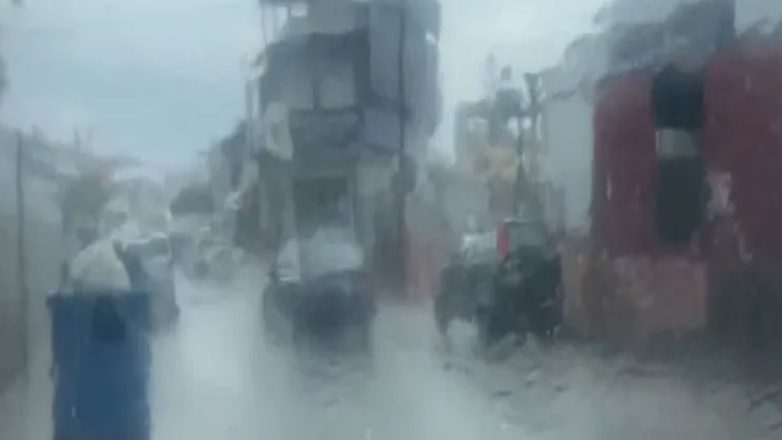 Έβρεξε «καρέκλες» στο Ηράκλειο