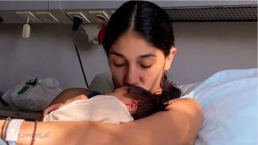 Παρασκευή Κερασιώτη: Ποζάρει αγκαλιά με τον σύντροφό της και τον νεογέννητο γιο τους – Η αποκάλυψη για το όνομα