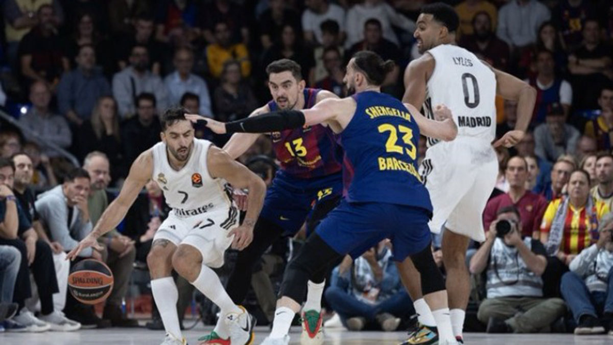 Euroleague: Καταιγιστική η Ρεάλ στο «Palau Blaugrana» 101-92 την Μπαρτσελόνα