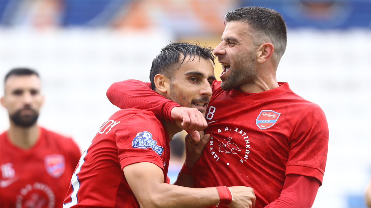 Super League: «Διπλό» κορυφής για τον Πανιώνιο στα Περιβόλια