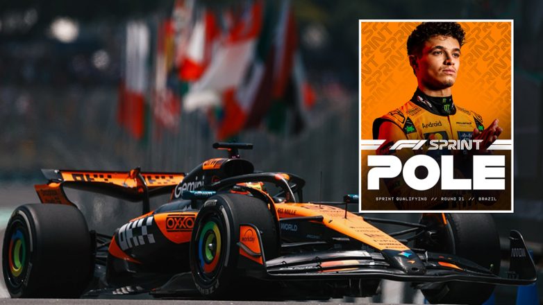 F1: Ο Lando Norris κέρδισε το Sprint στο Sao Paolo και ξεκινάει απο την πρωτη θέση