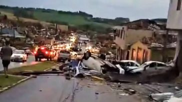 Βραζιλία: Ανεμοστρόβιλος – «φονιάς» αφήνει πίσω του 5 νεκρούς και 130 τραυματίες