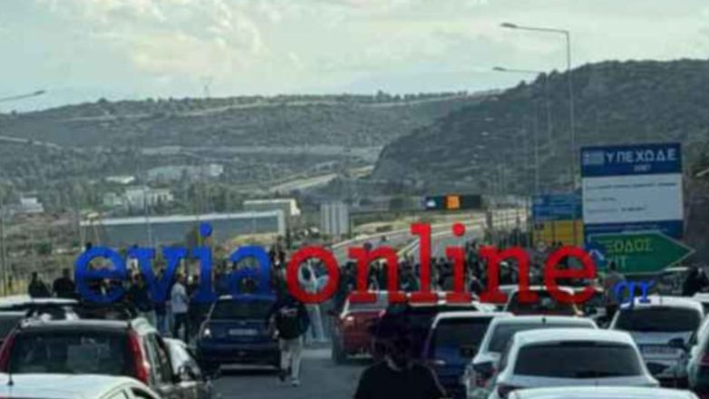 Εύβοια: Έκλεισαν τον δρόμο προς Σχηματάρι για να κάνουν κόντρες Εύβοια: Έκλεισαν τον δρόμο προς Σχηματάρι για να κάνουν κόντρες