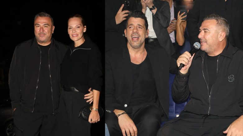 Αντώνης Ρέμος – Υβόννη Μπόσνιακ: Σπάνια νυχτερινή έξοδος στα μπουζούκια – Φωτογραφίες