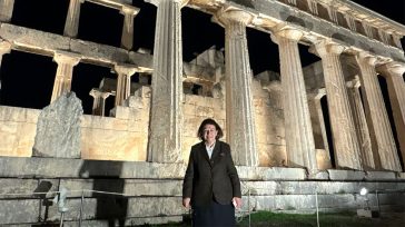 Mενδώνη: «Στον ναό της Αφαίας υπηρετούνται τρεις βασικές πολιτικές του Υπουργείου Πολιτισμού»