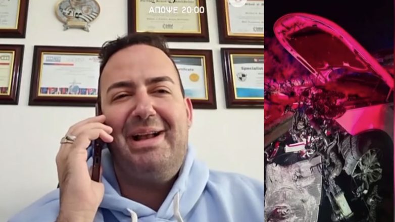 Μαυρίκιος Μαυρικίου: Από θαύμα σώθηκε μετά το σοκαριστικό τροχαίο που είχε στην Κύπρο – Το αυτοκίνητό του καταστράφηκε ολοσχερώς Μαυρίκιος Μαυρικίου: Από θαύμα σώθηκε μετά το σοκαριστικό τροχαίο που είχε στην Κύπρο – Το αυτοκίνητό του καταστράφηκε ολοσχερώς