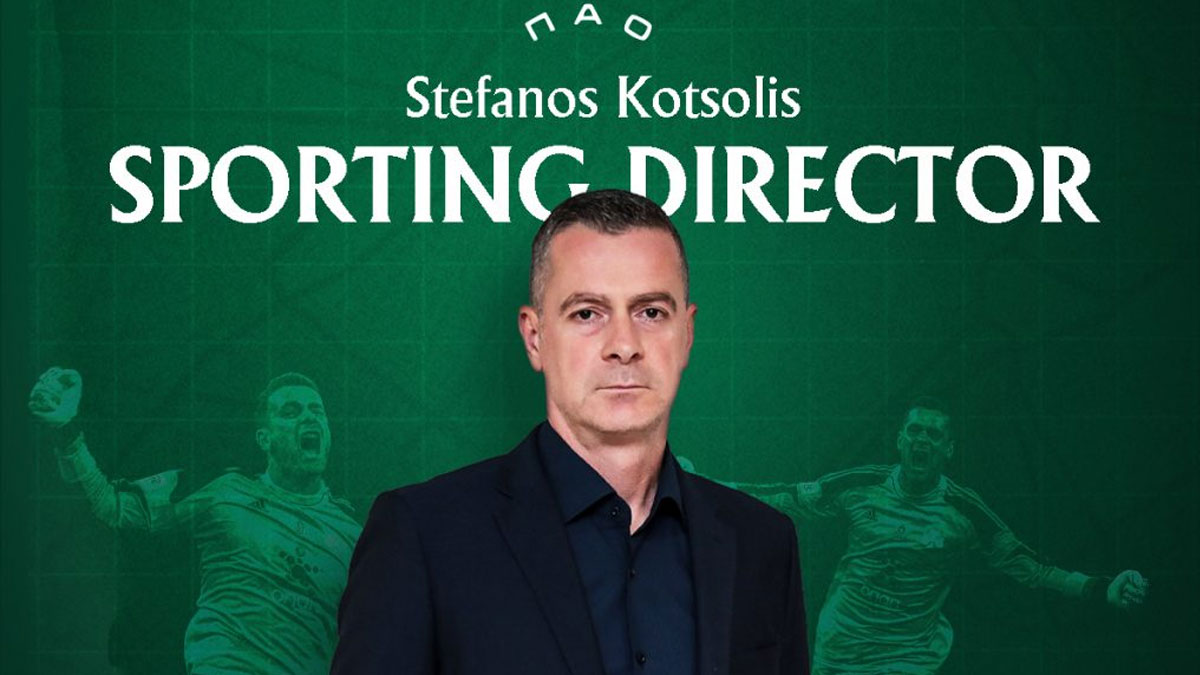Παναθηναϊκός: Αθλητικός Διευθυντής ο Στέφανος Κοτσόλης