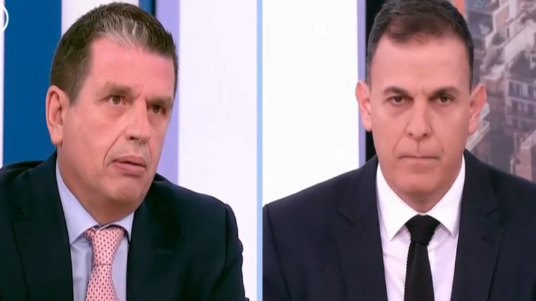 Καβγάς on air μεταξύ Καιρίδη και Καραμέρου Καβγάς on air μεταξύ Καιρίδη και Καραμέρου
