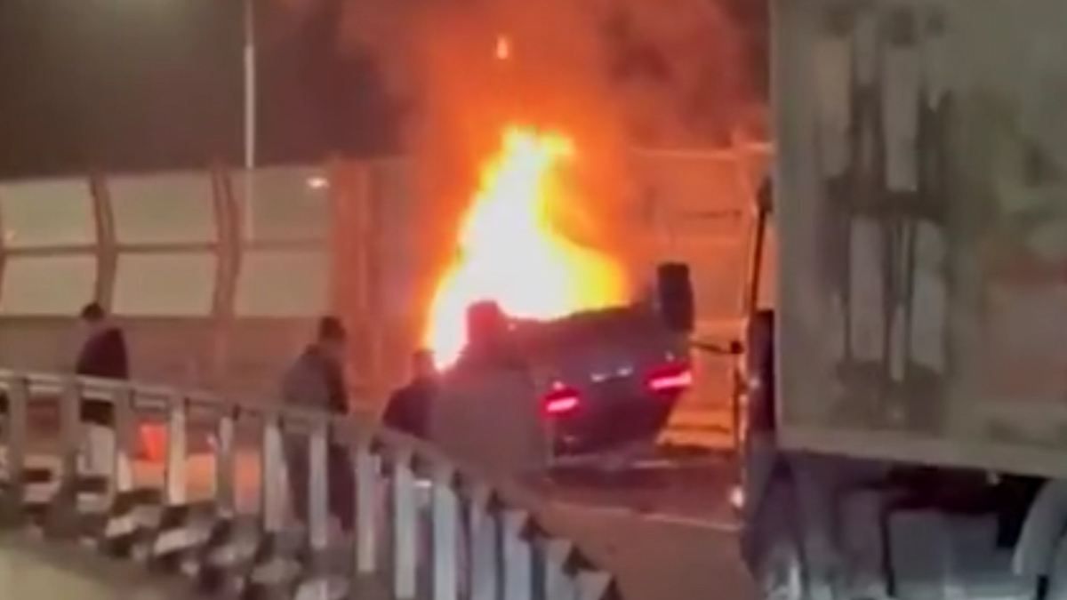 Ρωσία: Μεγιστάνας σκοτώθηκε όταν η Lamborghini του τυλίχθηκε στις φλόγες