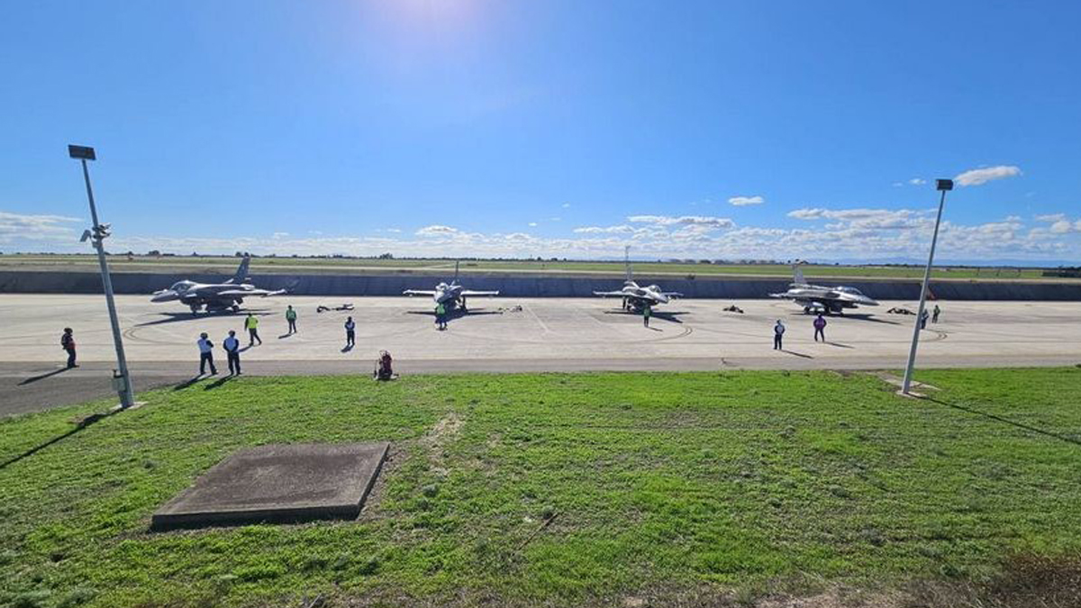 Με 4 αεροσκάφη F-16 Viper η Ελλάδα συμμετείχε στην πολυεθνική αεροπορική άσκηση «Falcon Strike 2025»