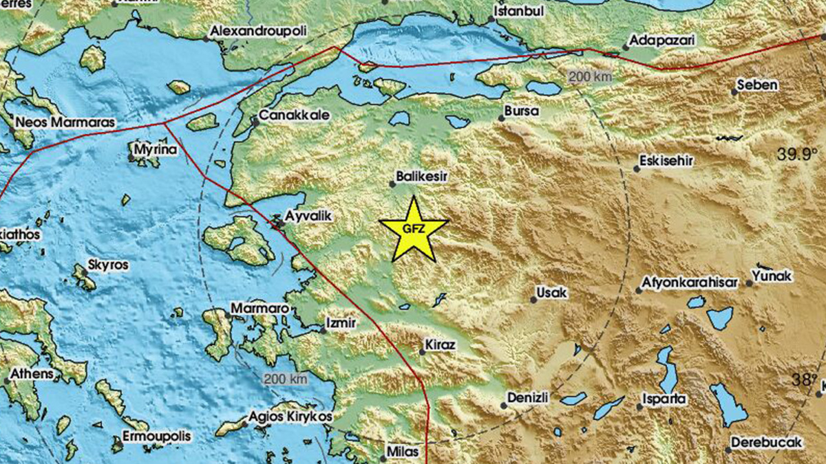 Σεισμός 4,9 Ρίχτερ στην Τουρκία