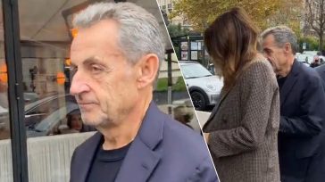 Ο Νικολά Σαρκοζί σε εστιατόριο του Παρισιού