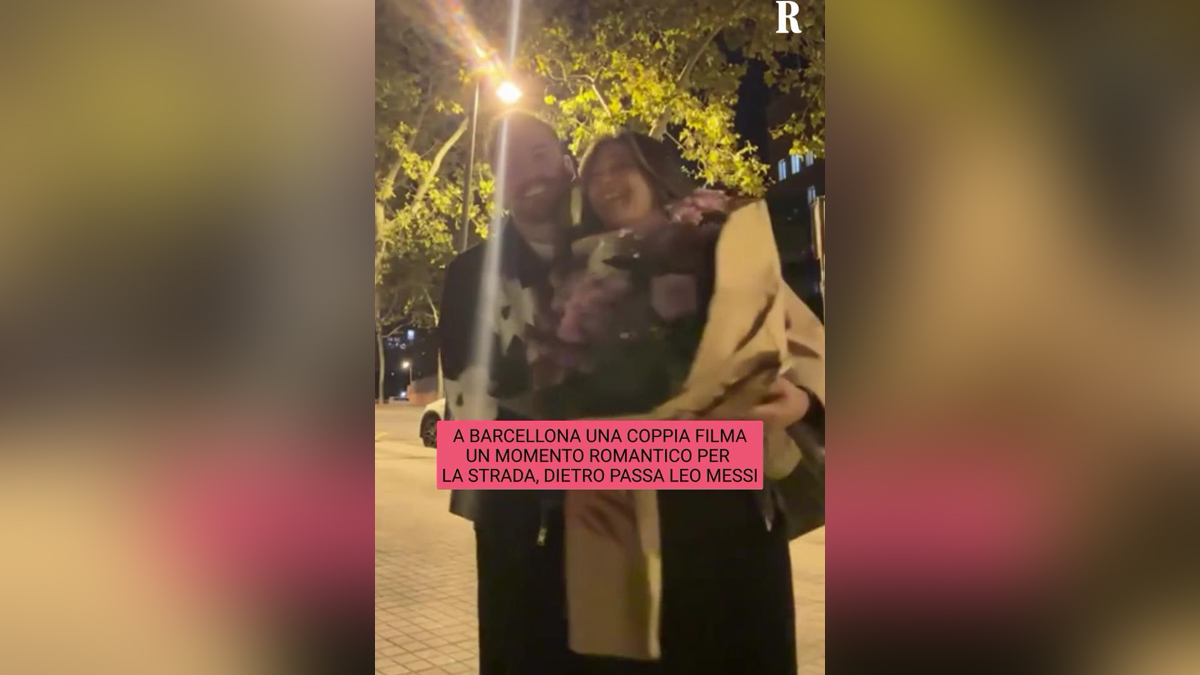 Βαρκελώνη: Ζευγάρι έγινε viral με την ξαφνική παρουσία του Μέσι !